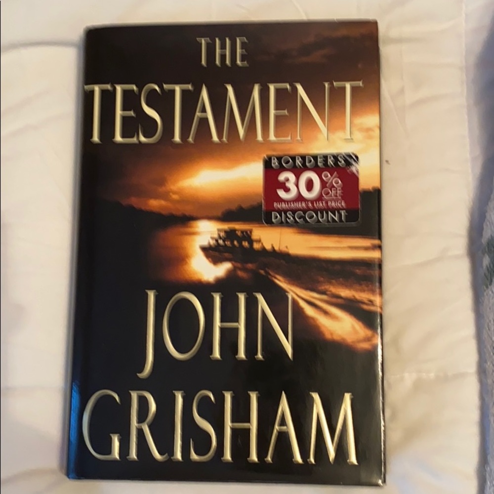 John Grisham The Testament hardcover